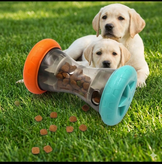 Treat Dispensing Slow Feeder – Interactive Dog Puzzle Toy for Mental Stimulation &amp; Healthy Eating